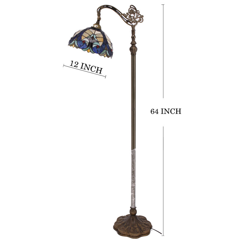 Lampe sur pied arquée 64 po Carbone