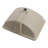 18.5"X14" White Ceramic Rectangular Undermount Bathroom Sink With Overflow