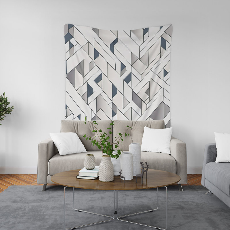 Tapisserie murale, H 88 po x l 104 po