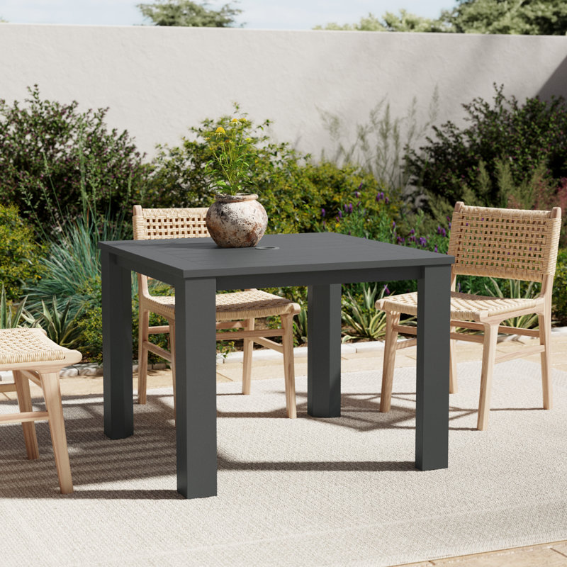 Greyson 38'' Aluminum Outdoor Dining Table