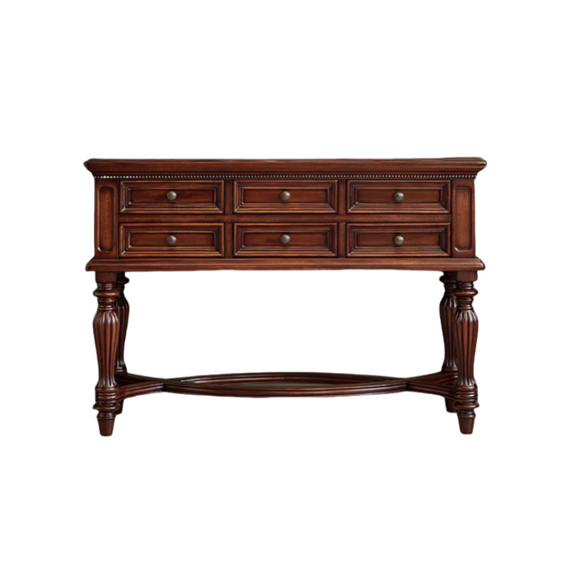 Commode d'appoint en bois massif