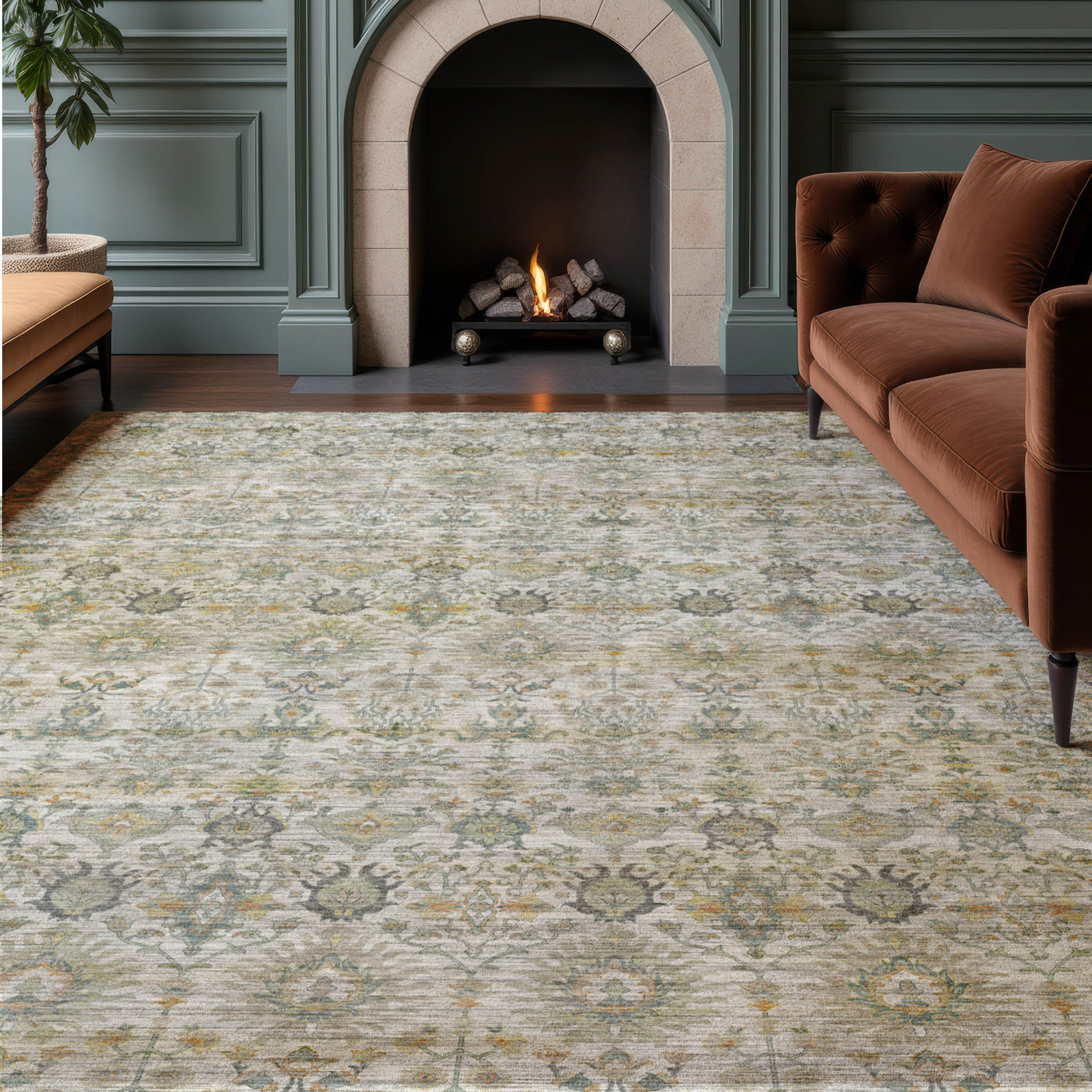 Rug, Ivory, 9' x 12'