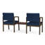 Structure tandem 2 places avec table centrale en acier Lenox-858559713-923505933-858559261