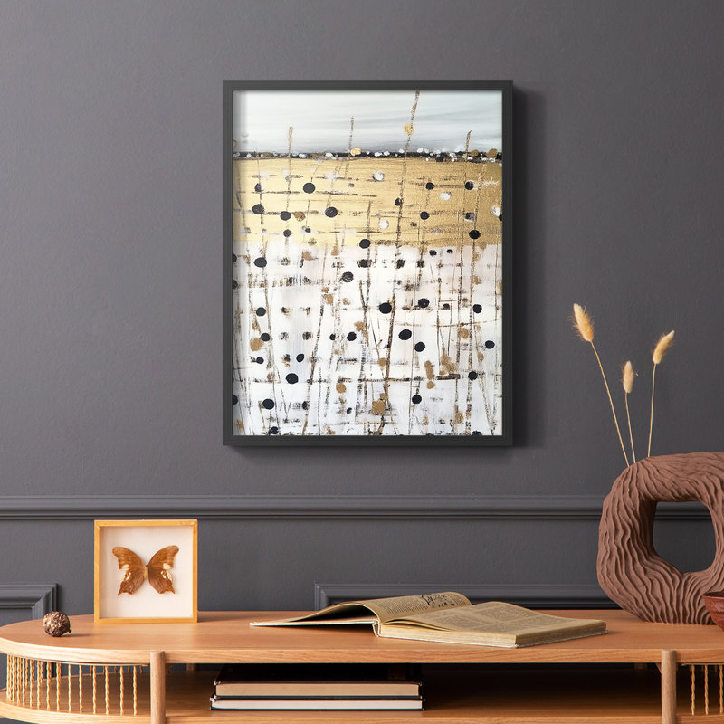 ABSTRACT Series CMXII - Reproduction encadrée de qualité supérieure - prête à être accrochée - aucun clou requis ABAI52522