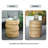 Imitated Wood Waterproof Fashion Side Coffee Table