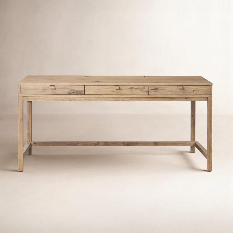 Stefano Writing Desk-Worn Oak