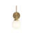 Rigsby Brushed Gold 1-Light Wall Sconce-127683765