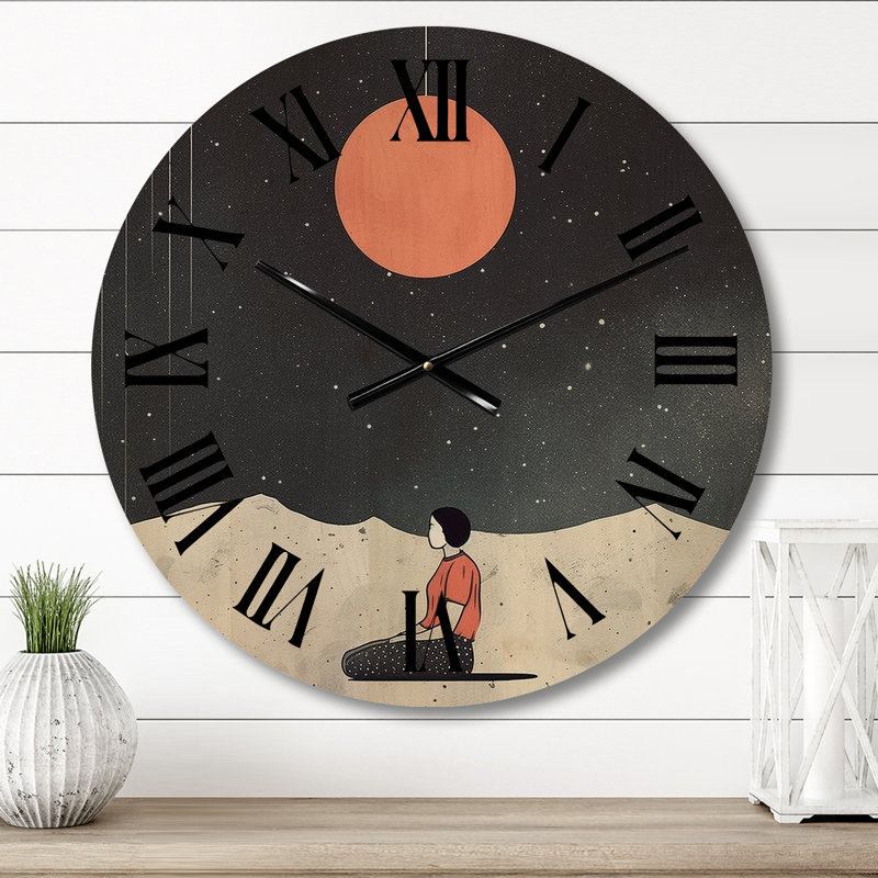 Horloge murale Minimalisme, Moyenne