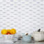 11" x 12" Natural Stone Marble Look Subway Wall & Floor Tile