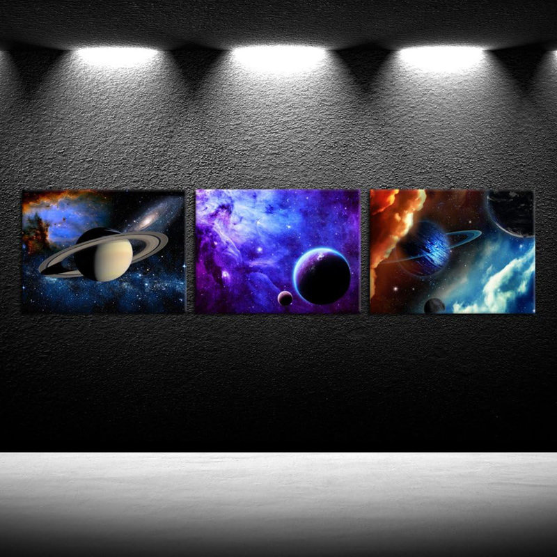 3 Piece Wrapped Canvas Set