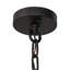 Luminaire suspendu cylindrique à 1 lumière
