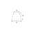 4 in. H Cotton Empire Lamp Shade
