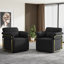 Fauteuil demi-tonneau rembourré et pivotant-41376919