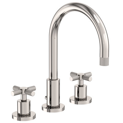 Muncy Widespread Bathroom Faucet with Drain Assembly