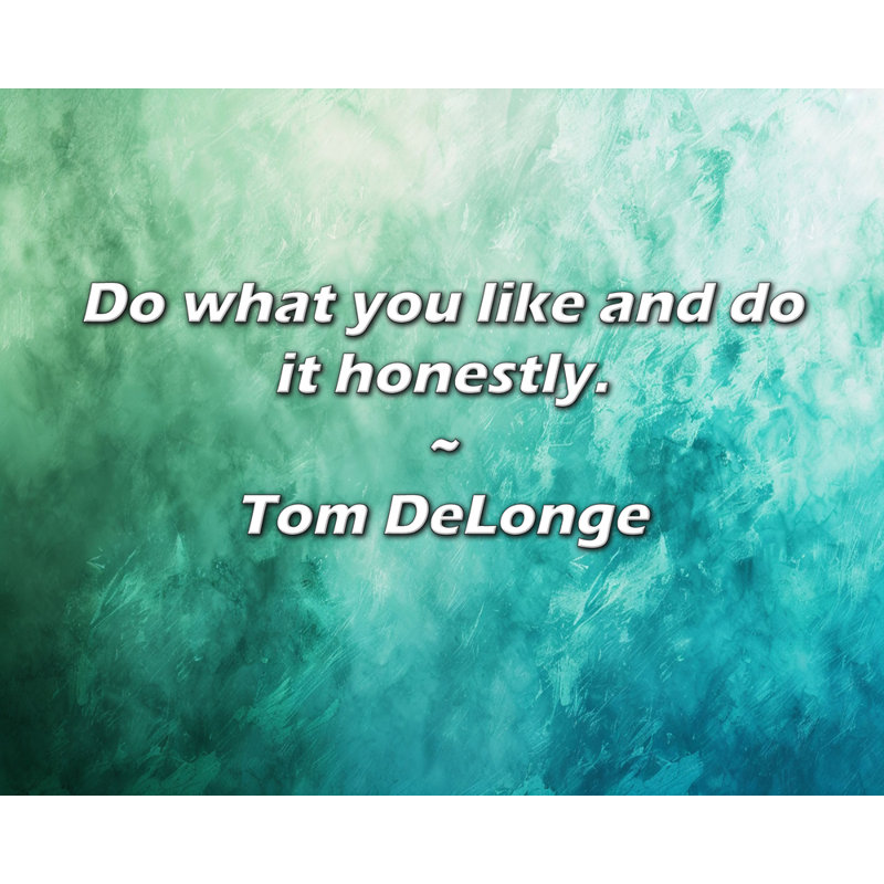 Citation de Tom DeLonge: Faites ce que vous aimez et faites-le honnêtement.