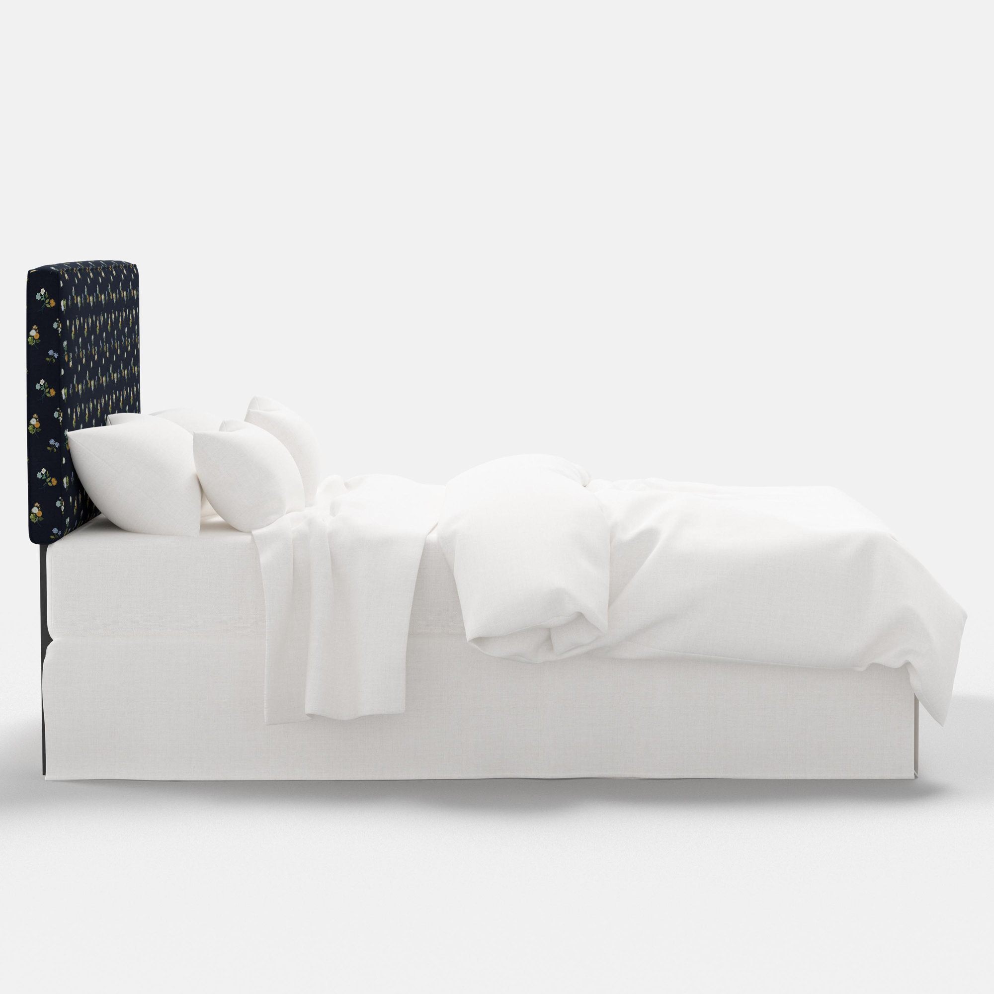 Elly Headboard, Navy, Queen