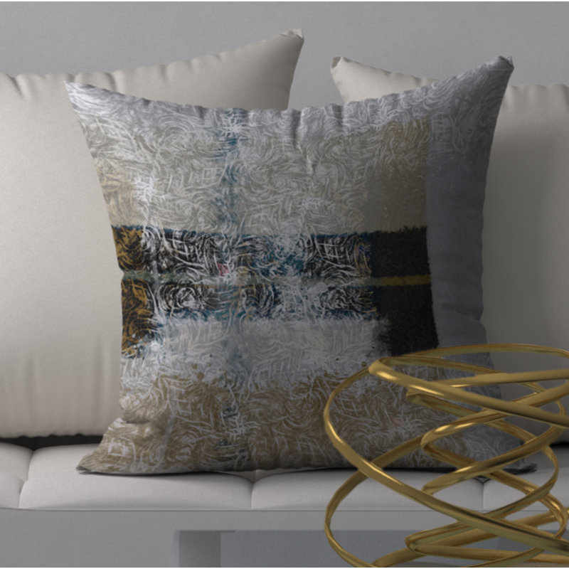 Housse de coussin carrée/insert, 20 po x 20 po