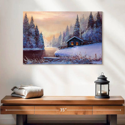 Alvord Watermill In Winter