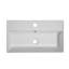 Meuble-lavabo à tablettes ouvertes 21,6 po avec lavabo en céramique-2143115438