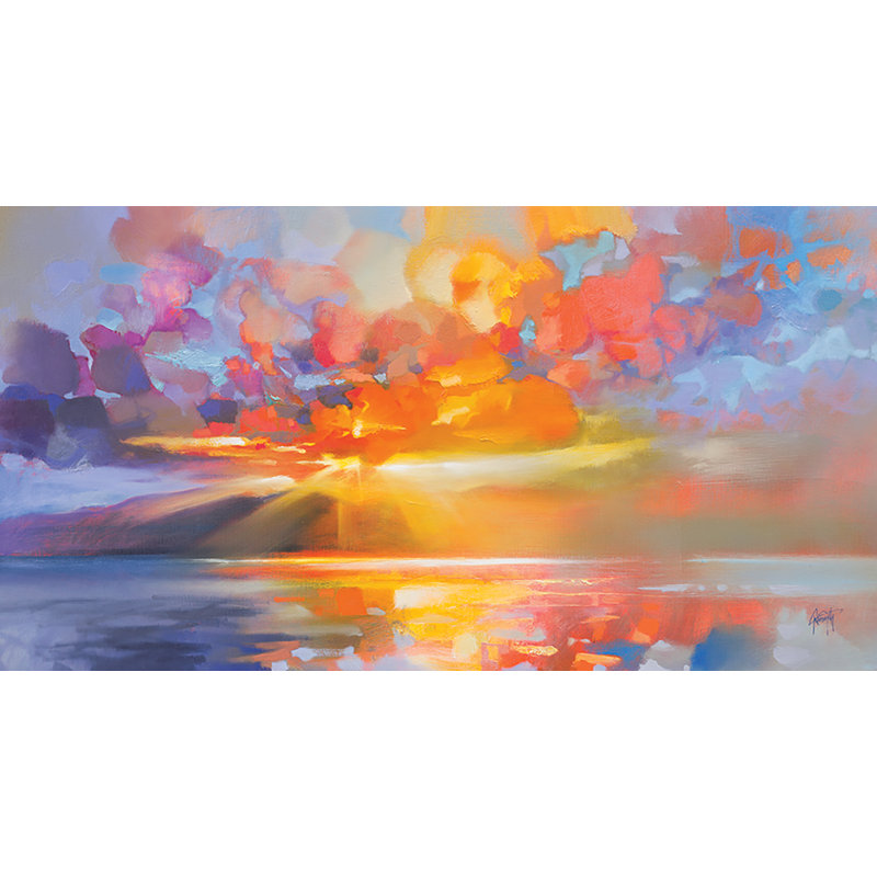 Arran Equinox - No Frame Print on Canvas, Wrapped Canvas, 60cm H x 120cm W