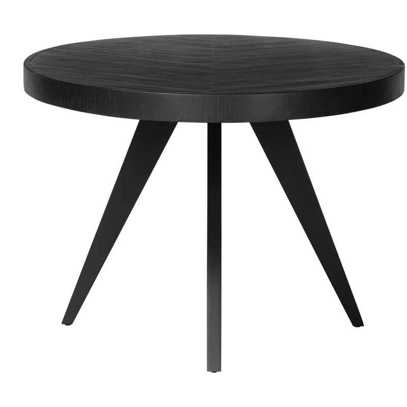 Parq Oval Dining Table, Black