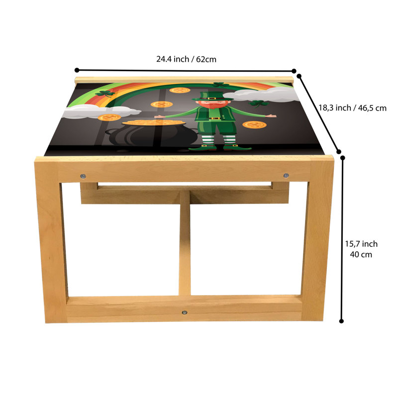 Jaleeya Sled Coffee Table, 62cm H x 46cm W x 40cm D