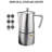 Cuisinox Milano Espresso Machine-9893431-9893435