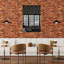 «Dreamy Christmas Window Peaceful Abstract Contemporary Winter Architecture», reproduction d'art mural-129967787