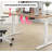 Solid Wood Electric Adjustable Standing Desk-87241574