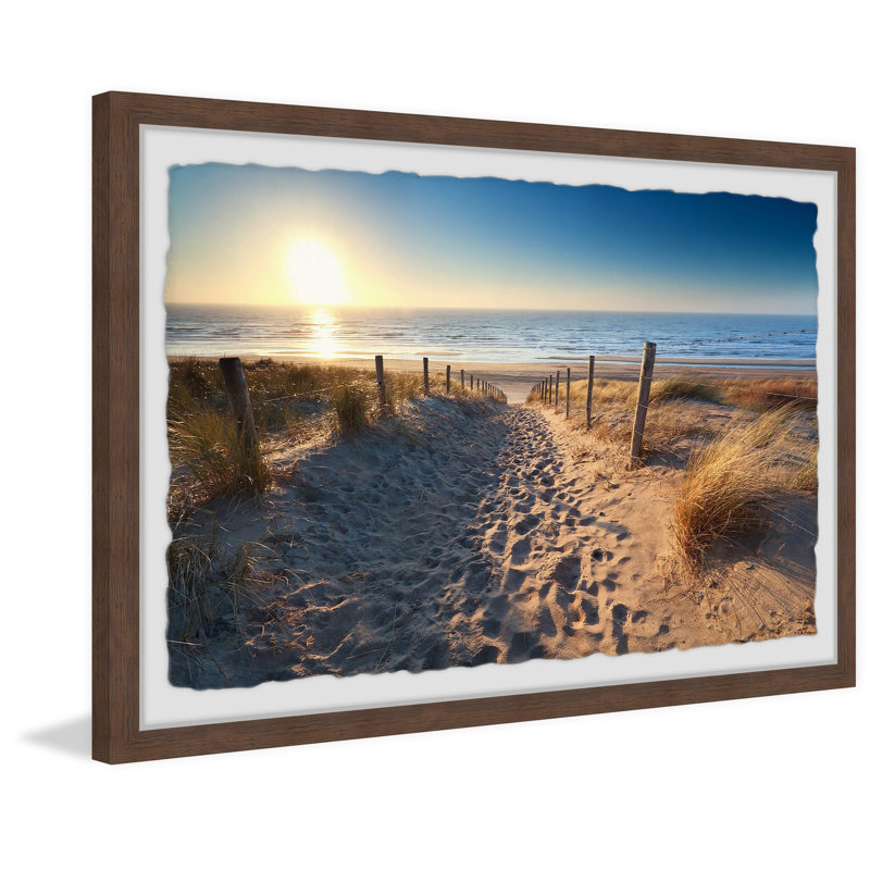 Sun Kissed - Single Picture Frame Painting, 20cm H x 30cm W x 3.81cm D