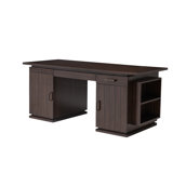 Solid Wood Computer Desk