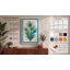Peacock Feather Study Botanical - Wrapped Canvas-1465901228-1465901231