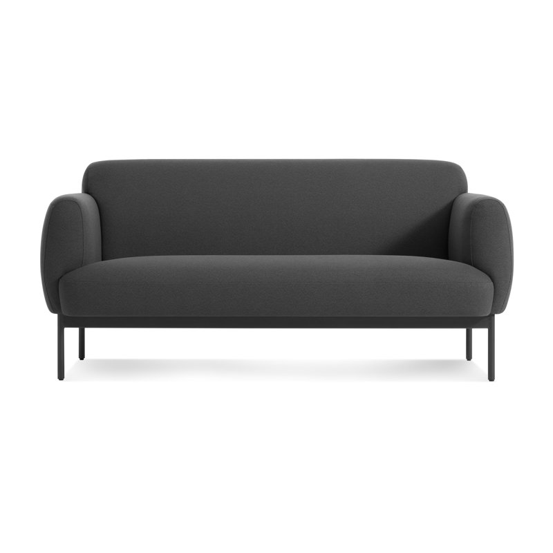 Puff Puff Sofa, 31" H x 67" W x 35" D, Puff Puff 67" Maharam Meld in Panda