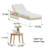 Durable Outdoor Chaise Lounge Outdoor Chaise Lounge Set with Table , Cushion Included
