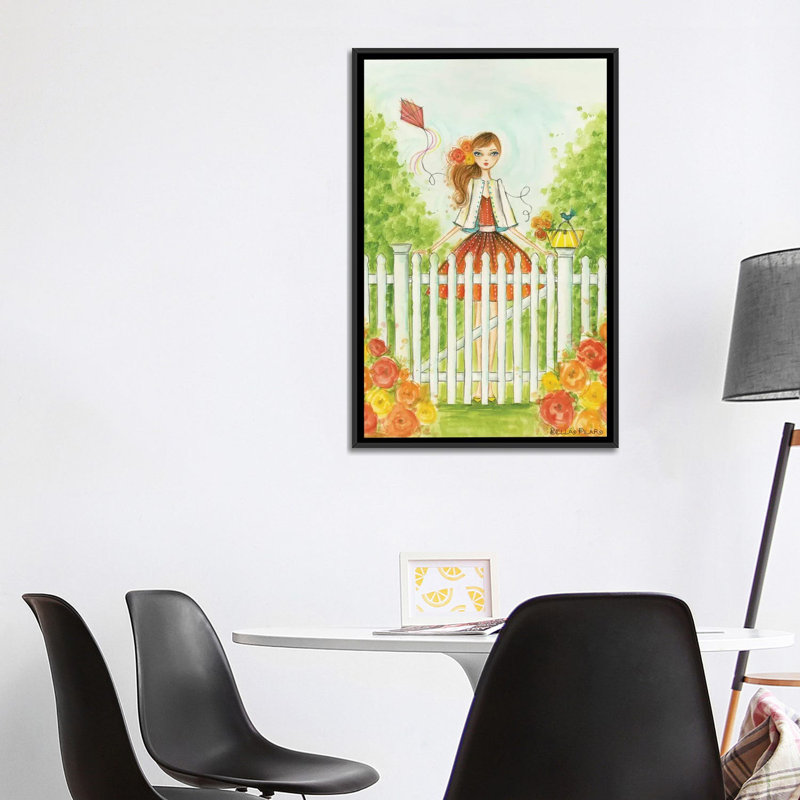 Printemps à Summerside, art, H 40 po x l 26 po x P 1,5 po, Toile avec cadre noir