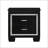 Oscar 28"W 2-Drawer Nightstand-1242585406