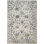 Tapis floral / crème multicolore