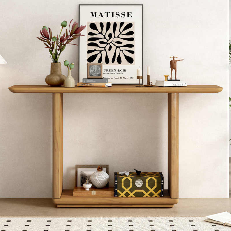 Console Elegant Minimalist, Brun