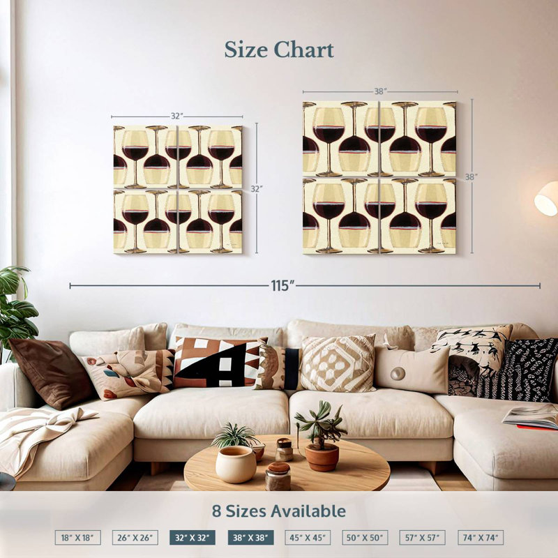 Yarlin Chateau Nouveau Pattern, 32" H x 32" W