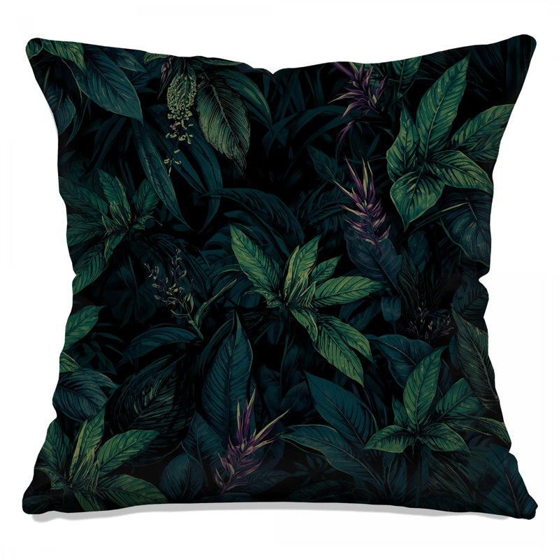 Coussins décoratifs Lush Tropical Foliage, 26 x 26 pouces