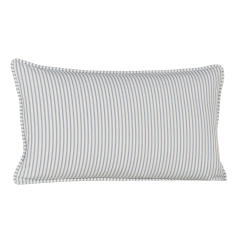 Birch Lane Polo Stripe Calypso Piped Feather Accent Pillow