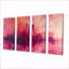 Mauve Pulse Power Plant Landscape - ensemble de décorations murales Power Plants-1167741540