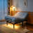 Smart Adjustable Massage Bed Frame, 3 Modes With Timer, 4"/8"/12" Adjustable Leg Heights, Mattress-Free Bed-1514133153