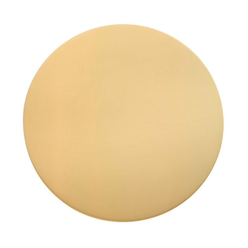 Ambiance - Applique murale ronde DEL rétroéclairée à température de couleur sélectionnable ADA - jaune pâle - l 16 po x H 16 po