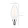 75 Watt Equivalent C11 E12/Candelabra Dimmable LED Bulb