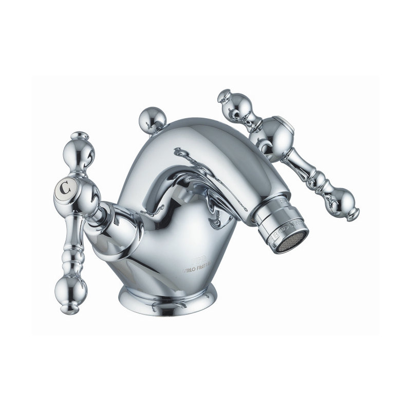 Robinet de bidet à poignée double Epoque, Chrome