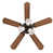 Oil Rubbed Bronze with Dark Cherry Blades selected