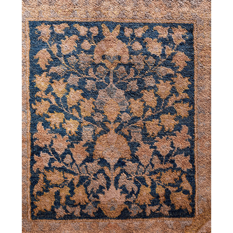 Overdyed One-of-a-Kind 10' 3" X 18' 10" Hand Knotted Area Rug