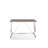 Sagers Solid Wood Top Metal Base Writing Desk-33419782
