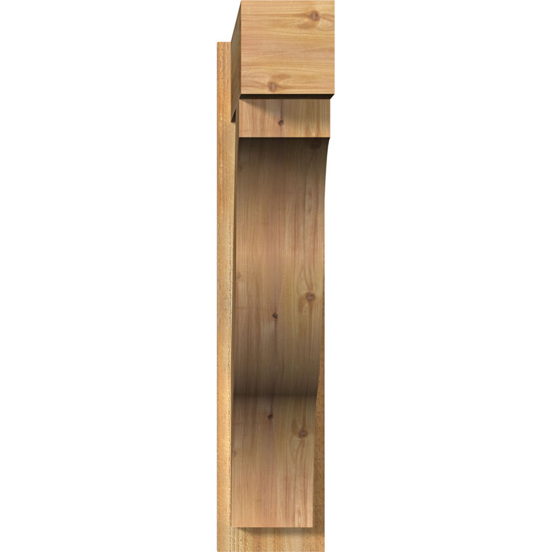 Jeu de blocs Funston, P 38 po x H 38 po, Cèdre rouge de l'Ouest de 8 po (sciage brut)